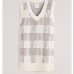 Abercrombie Sweater Vest Mini Dress